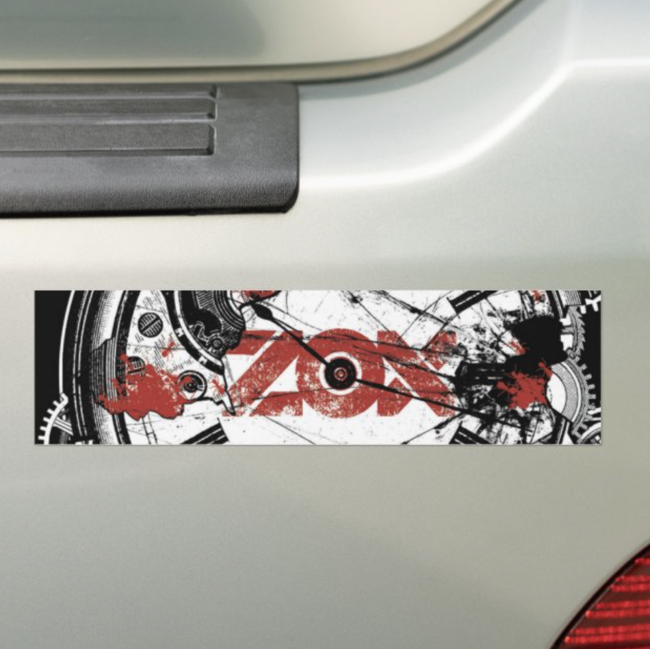 Clockworks Bumper Sticker ($8)